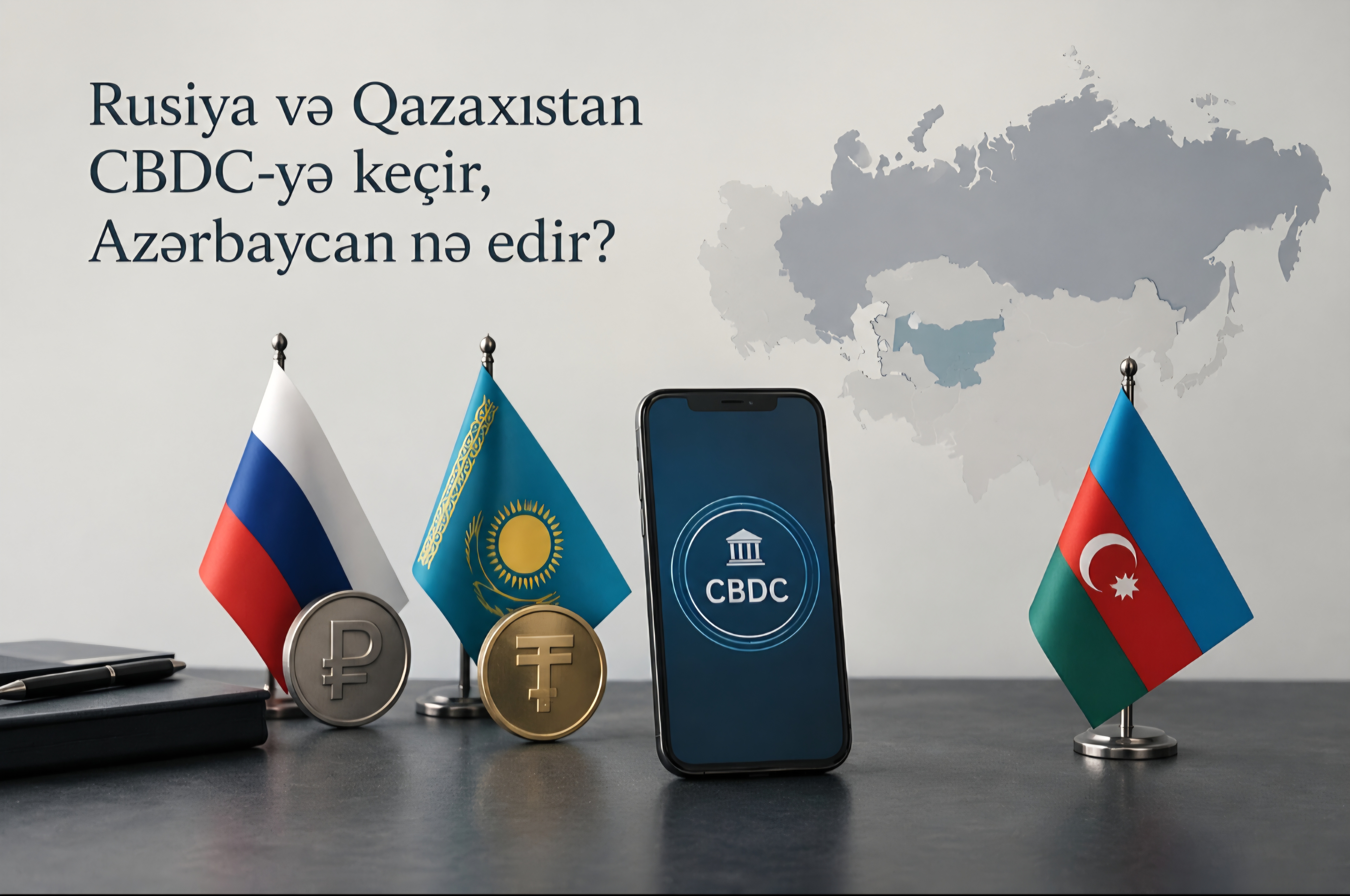 Rusiya Rəqəmsal Rublu İşə Saldı, Qazaxıstan Rəqəmsal Tengeni Genişləndirir, Bəs Azərbaycan Hansı Yolu Seçir?